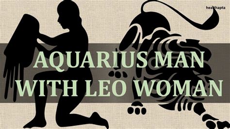 Astrologers often agree that, of all the star signs, aquarius tends to be the one for whom love proves the most tricky to handle. AQUARIUS MAN WITH LEO WOMAN - YouTube