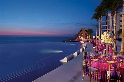 Cancun Riviera Resort Dreams Sunset Ocean Sea