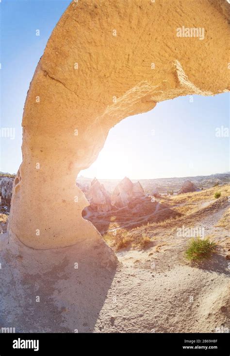 Nature Miracle Sandstone Arch In National Park Stock Photo Alamy