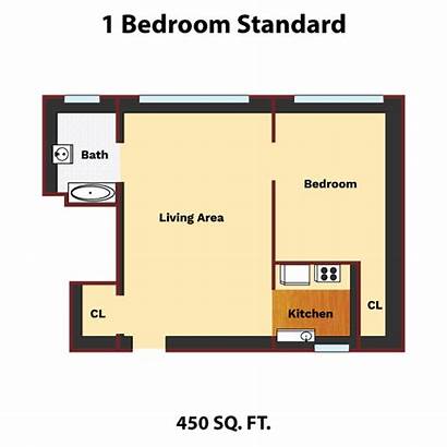 Bedroom Standard Layout Layouts Living Suites Apartments