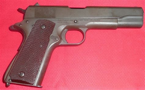Colt 1911a1 Wwii Issued 45 Pistol Mfg May 1941 For Sale At Gunauction