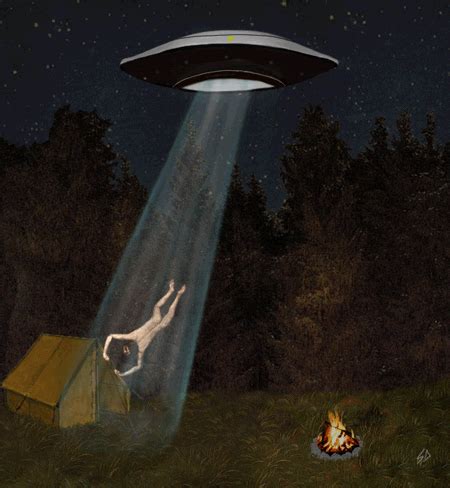 Camping Alien Abduction By Scorpion Dagger Find Share On GIPHY