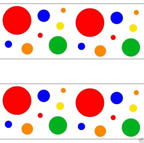 Primary Color Polka Dot Background Clip Art Library