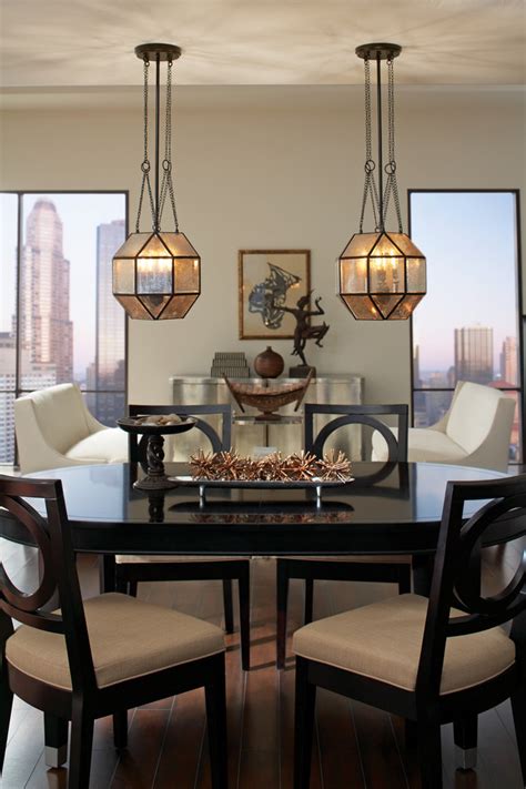 Lighting Transitional Dining Room Atlanta By Remodelers