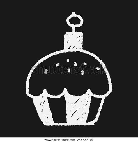 Cupcake Doodle Drawing Stock Vector Royalty Free 258637709 Shutterstock