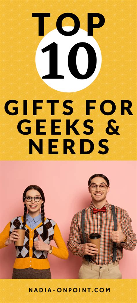 Top 10 Trendy Ts For Geeks And Nerds Onpoint T Ideas