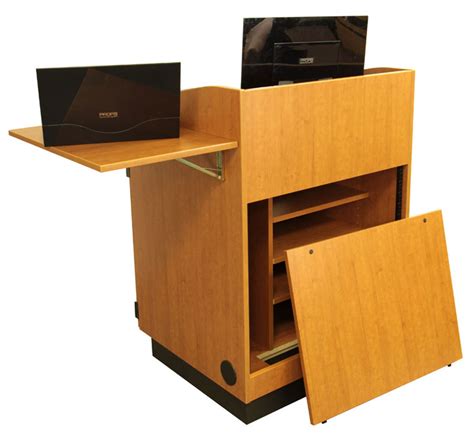 32 Classroom Podium Ada Compliant Podium W Av Equipment Storage