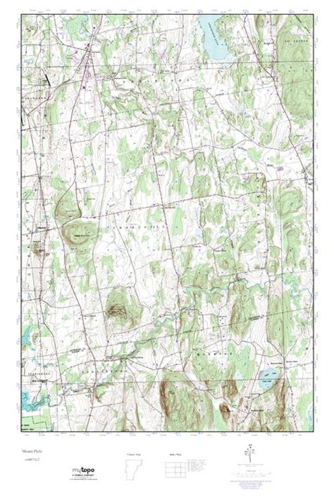 Mytopo Mount Philo Vermont Usgs Quad Topo Map