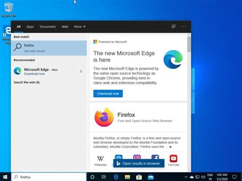 Windows 10 Search Is Now Recommending Users To Launch Edge