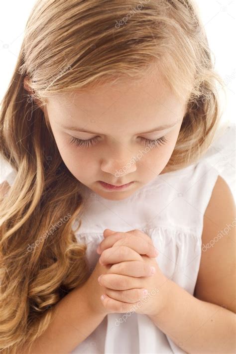 Little Girl Praying Stock Photo By ©ilona75 6409972