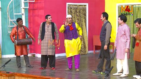 Zafri Khan And Iftikhar Thakur With Tariq Teddy New Stage Drama