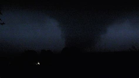Nocturnal Large Tornado Intercept Chico Texas Youtube