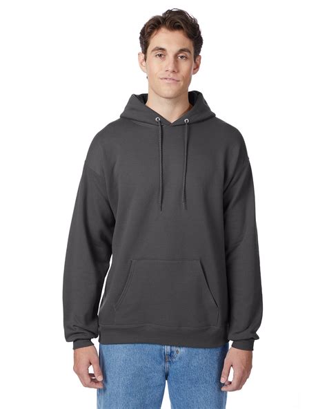 Hanes Unisex Ecosmart® 5050 Pullover Hooded Sweatshirt Alphabroder
