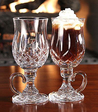 Waterford's expert craftsmanship will ensure that you can enjoy your favorite drinks in our luxury crystal glasses. Waterford Lismore Irish Coffee | Waterford crystal ...