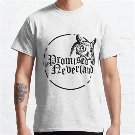 The Promised Neverland T Shirts Minervas Owl Classic T Shirt Rb0309 The Promised Neverland