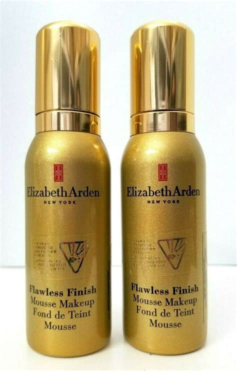 2 Elizabeth Arden Flawless Finish Mousse Makeup Foud De Teint Mousse 50ml Sparkling Blush 01