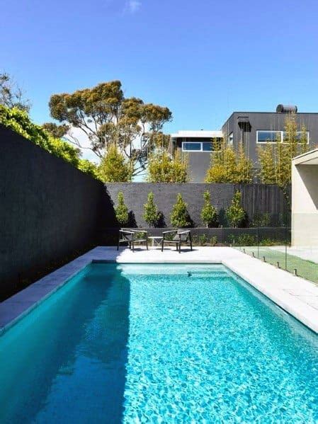 Browse 56,343 photos of rectangular pool. Top 40 Best Pool Landscaping Ideas - Aesthetic Outdoor ...
