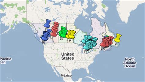 Maps Mania: Canadian Universities & Montreal Nighlife
