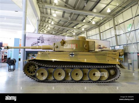 Deutschen Tiger Panzer Im Bovington Tank Museum Dorset England Uk