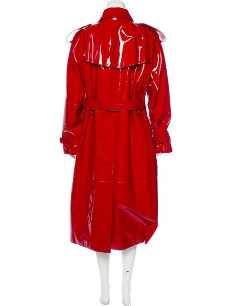 Burberry Patent Leather Trench Coat W Tags Clothing Bur114887