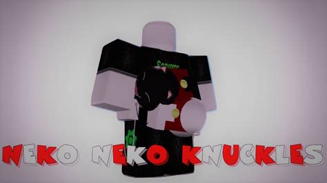 Roblox Script Showcase Episode Neko Neko Knuckles Youtube