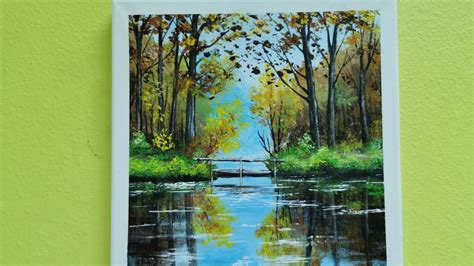 Autumn Landscape Acrylic Painting 27 Simple Easy And Relaxing