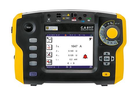 Chauvin arnoux ca 6116 n tanıtım videosu ,mustafa fazlioğlu. C.A 6117 multifunction electrical installation tester