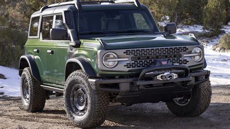 2022 Ford Bronco Everglades 4 Door Wallpapers And Hd Images Car Pixel