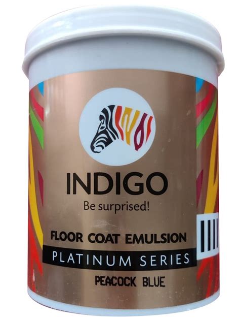 Indigo 1 Liter Floor Coat Emulsion At Rs 500litre Indigo Floor Paint