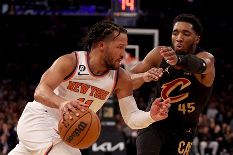 Knicks Cavs Preview Jalen Brunson Vs Donovan Mitchell Julius Randle Predicament And More