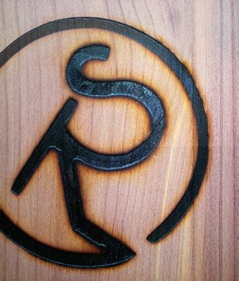 Custom branding iron for cattle. Texas Ranch Wedding Invitations