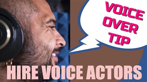 Hiring Voice Acting Talent And Voice Actors For Hire Online Youtube