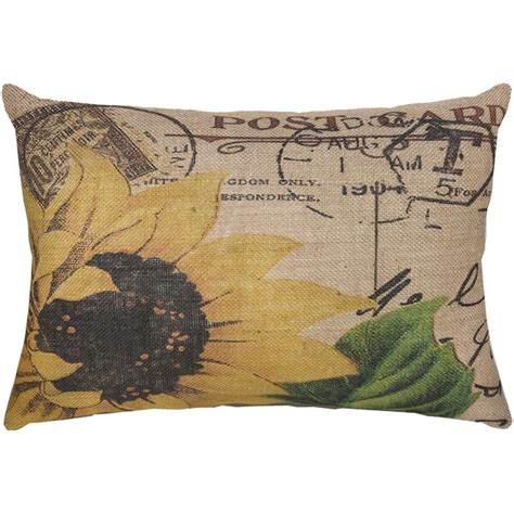 Ophelia And Co Wyoming Sunflower Lumbar Pillow Wayfair