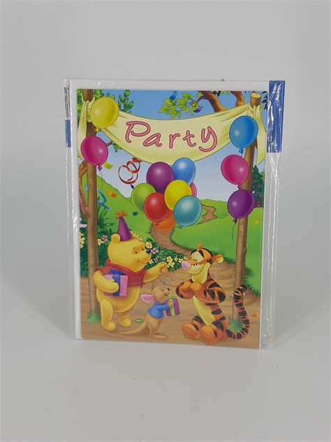 Handy games & java midlets alles rund um java midlets, games, apps, usw. Disney Winnie the Pooh and friends - 5 x Einladung zum Geburtstag mit Kuvert | Nostalgie Magie ...