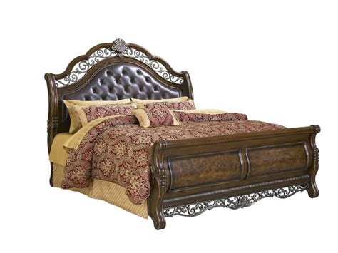 Birkhaven Upholstered 6 Piece Bedroom Set By Pulaski Pul 991170