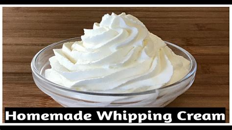 Easy And Instant Homemade Whipped Cream Only 2 Ingredients In 5 Minutes Tasty Test 4 Youtube