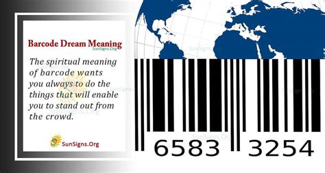 Barcode Meaning In Dreams Interpretation And Symbolism
