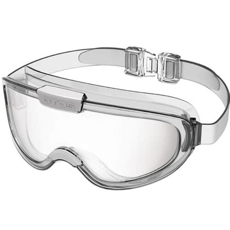 otos s 6000 safety goggle anti fog clear lens eye protection silicone strap ebay