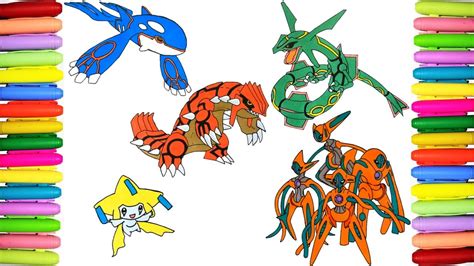 Coloring Pages Legendary Pokemon