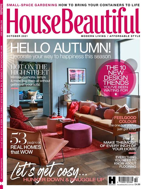 House Beautiful Magazine Oct 2021 Subscriptions Pocketmags