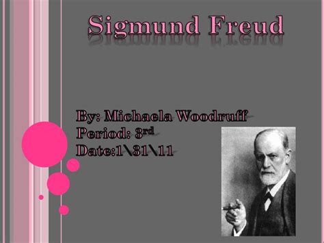 Ppt Sigmund Freud Powerpoint Presentation Free Download Id2587511