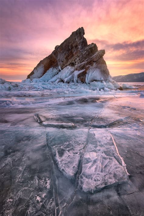 Shamanka Rock Cape Burkhan Lake Baikal Russia Anshar Images