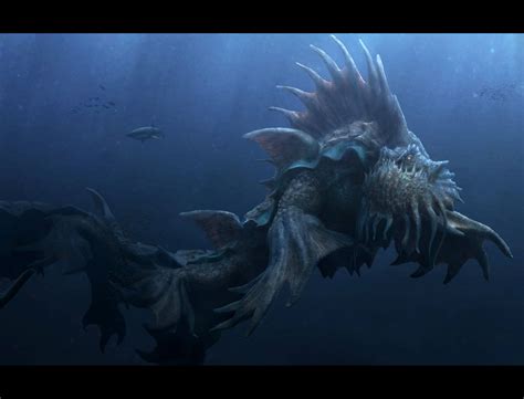 Artstation Leviathan Emre Ekmekci Creature Concept Art Mythical