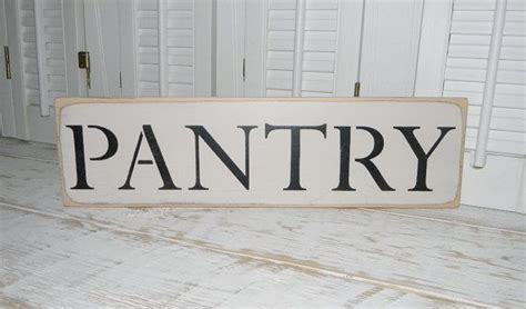 Pantry Sign Primitive Rustic Country Home Decor Ready To Ship Etsy