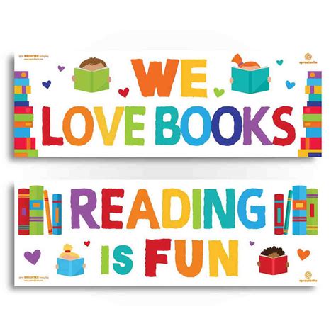 Classroom Reading Banners And Posters