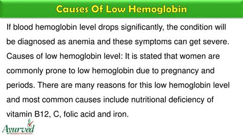 Ppt Natural Ways To Increase Hemoglobin Level In Body Effectively