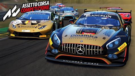 Pushing To The Front Assetto Corsa Competizione Online Race Youtube