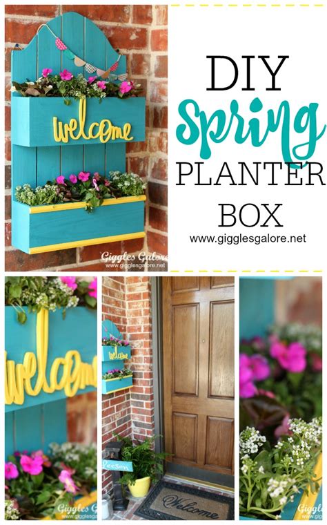 It definitely reduces the amount of soil needed by at least half. DIY Spring Planter Box - Giggles Galore