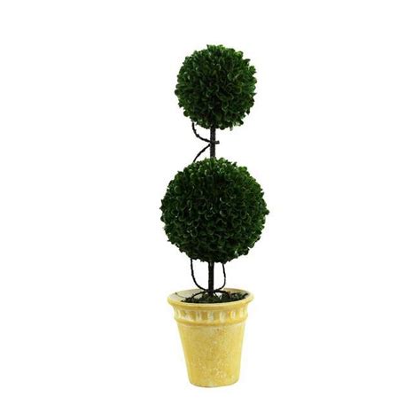 Admired By Nature Abn5p007 Grn Faux Preserved Artificial Boxwood