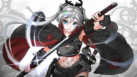 Download 3840x2160 Wallpaper Katana Warrior Anime Girl